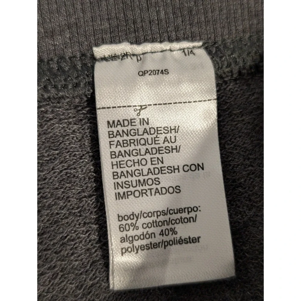 Calvin Klein Women's French Terry Joggers Pants Dark Gray XL - Picture 10 of 10